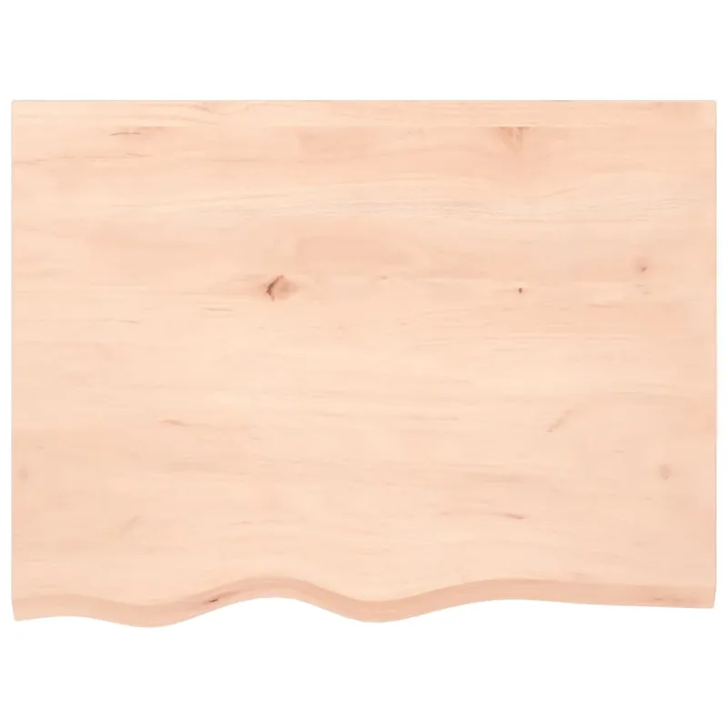 Vonios kambario stalviršis, 80x60x(2-6) cm, medienos masyvas