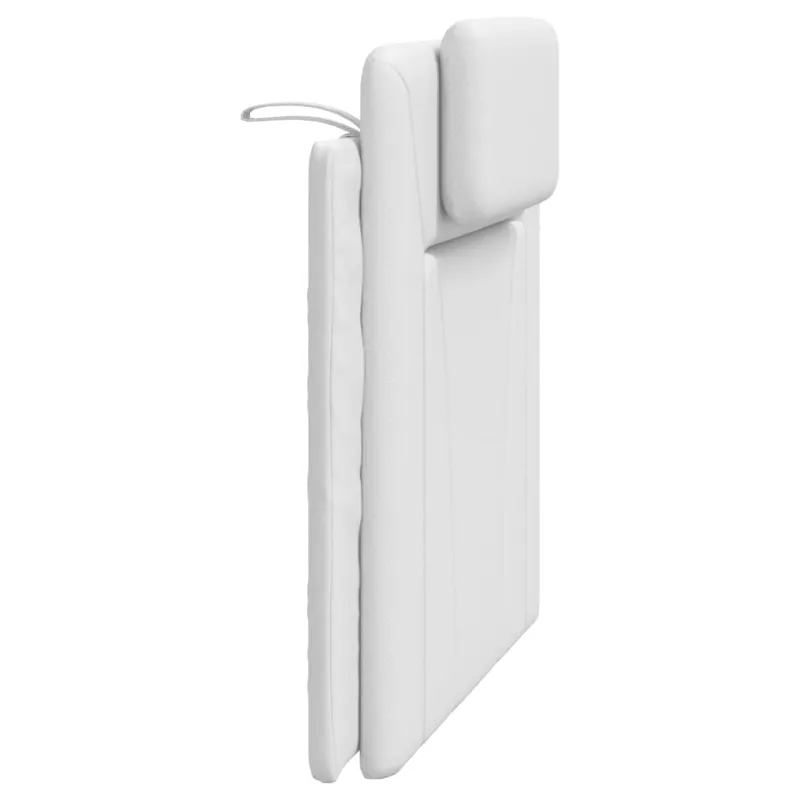 Galvūgalio pagalvėlė Viana, balta, 100 cm, dirbtinė oda
