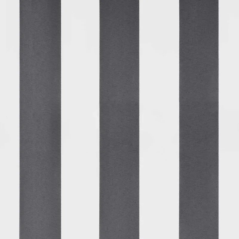 Ištraukiama markizė, antracito ir baltos spalvos, 3,5x2,5 m, audinys ir aliuminis