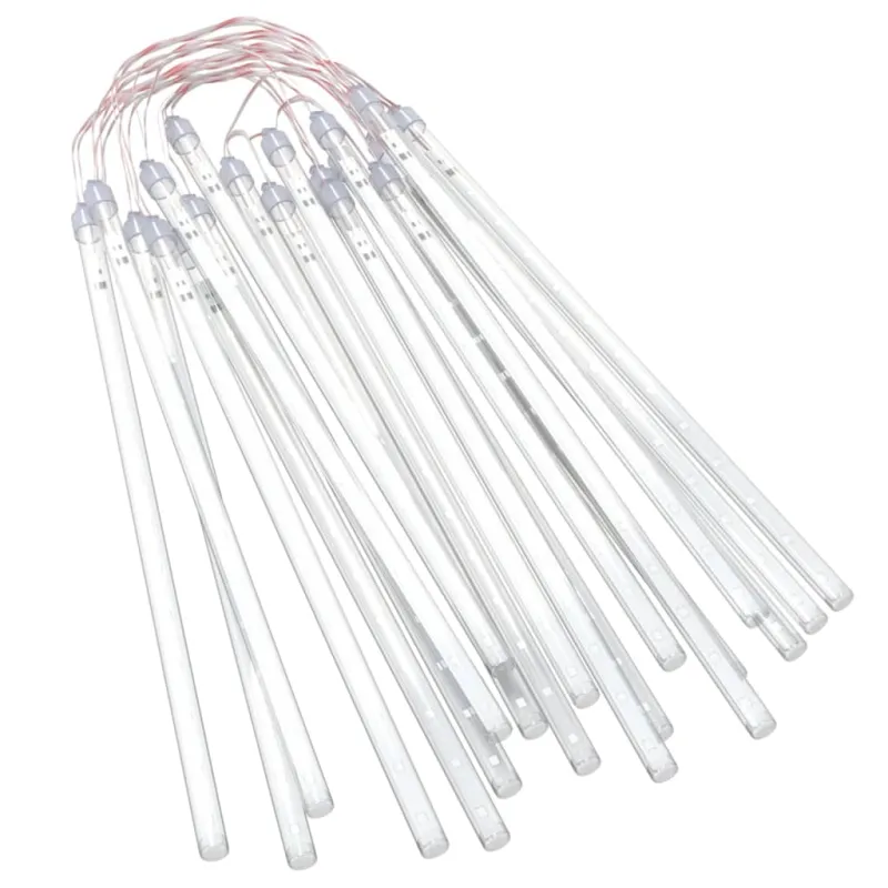 Girlianda meteorų lietus, 20vnt., 30cm, 480 šaltų baltų LED