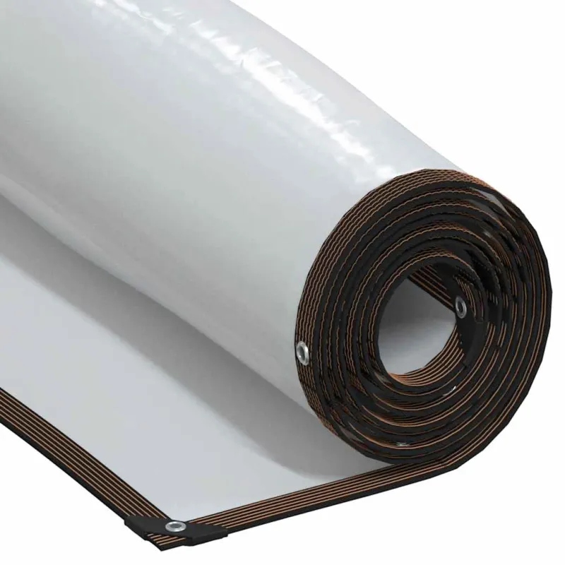 Augalų danga su kilpelėmis, 1x8 m, polietilenas
