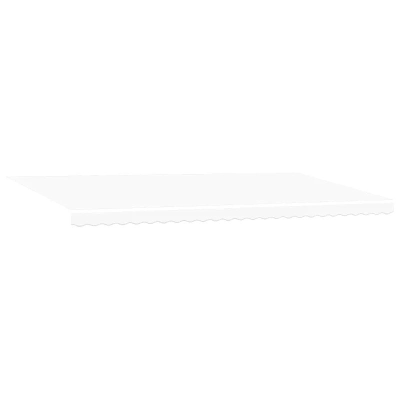 Ištraukiama markizė Balta 600 × 300 cm Audinys ir aliuminis
