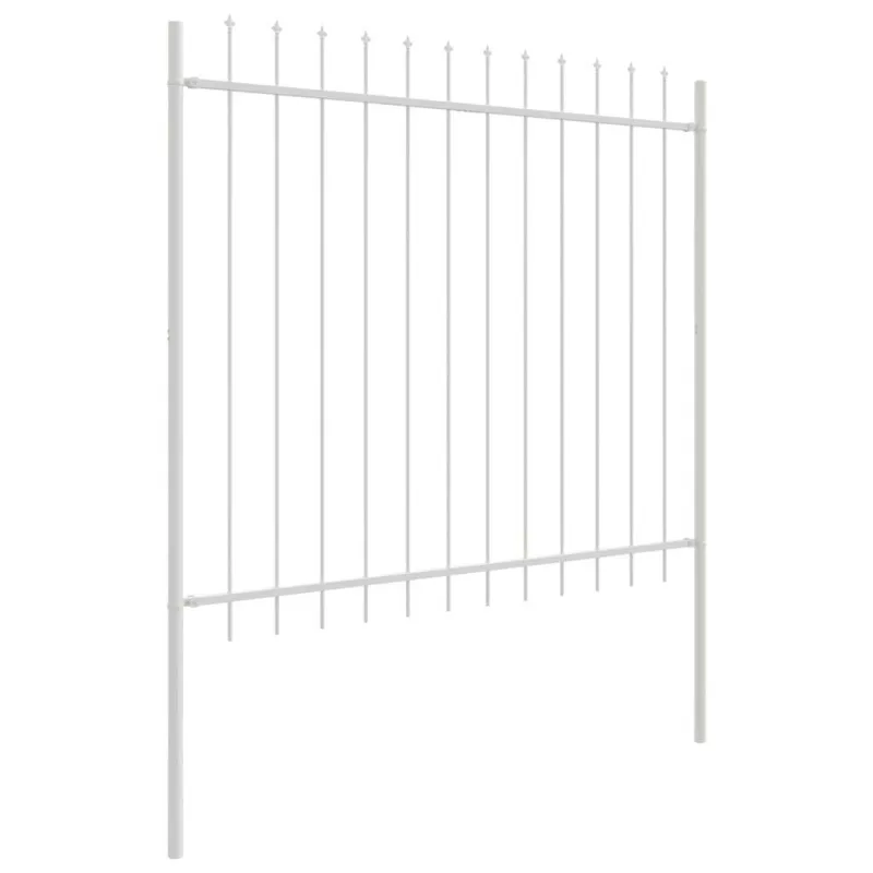 Sodo tvora 7 pcs Balta 11,9 x 1,5 m Miltelinis plienas