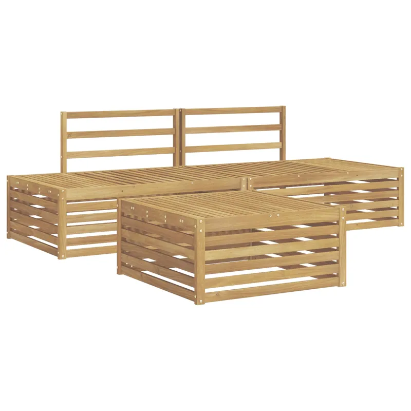 Lauko sofos komplektas 4 Vienetas