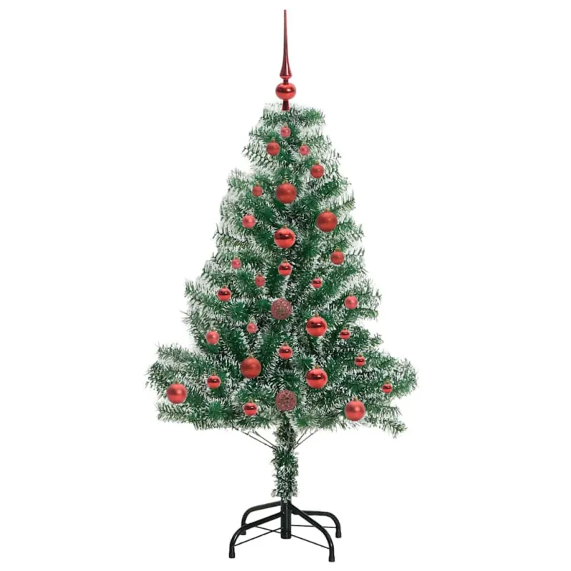 Dirbtinė Kalėdų Eglė Su Sniegu ir LED Šviesa su 150 LED 120 cm