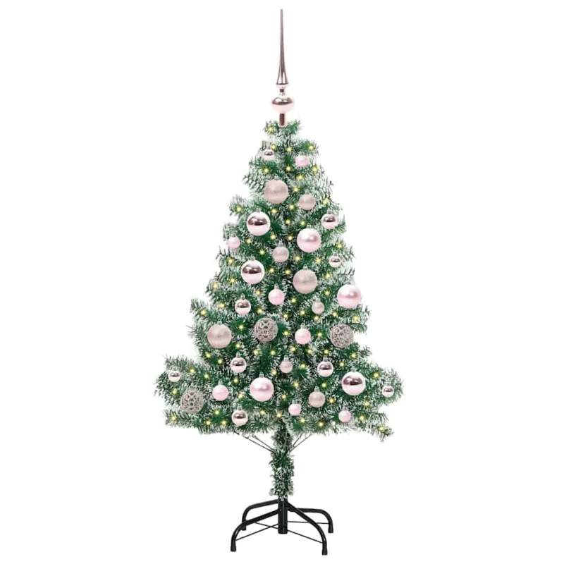 Dirbtinė Kalėdų Eglė Su Sniegu ir LED Šviesa su 150 LED 120 cm