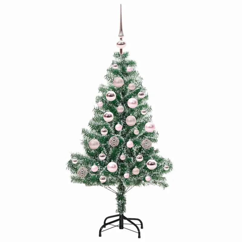 Dirbtinė Kalėdų Eglė Su Sniegu ir LED Šviesa su 150 LED 120 cm
