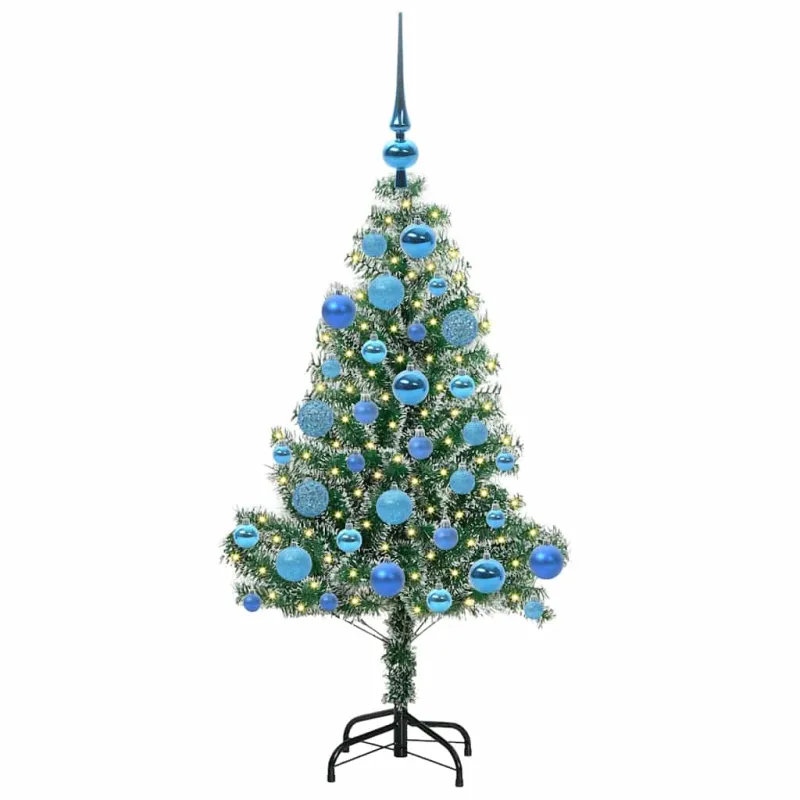 Dirbtinė Kalėdų Eglė Su Sniegu ir LED Šviesa su 150 LED 120 cm