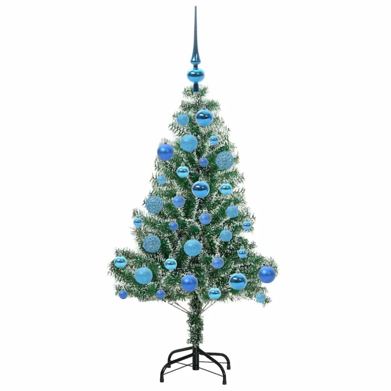 Dirbtinė Kalėdų Eglė Su Sniegu ir LED Šviesa su 150 LED 120 cm