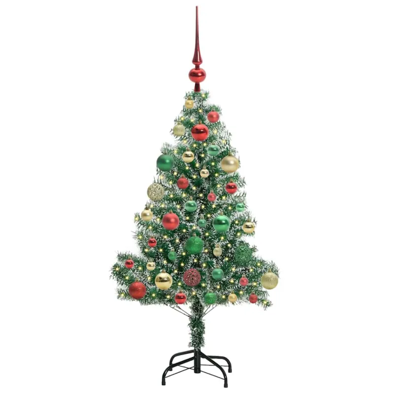 Dirbtinė Kalėdų Eglė Su Sniegu ir LED Šviesa su 150 LED 120 cm