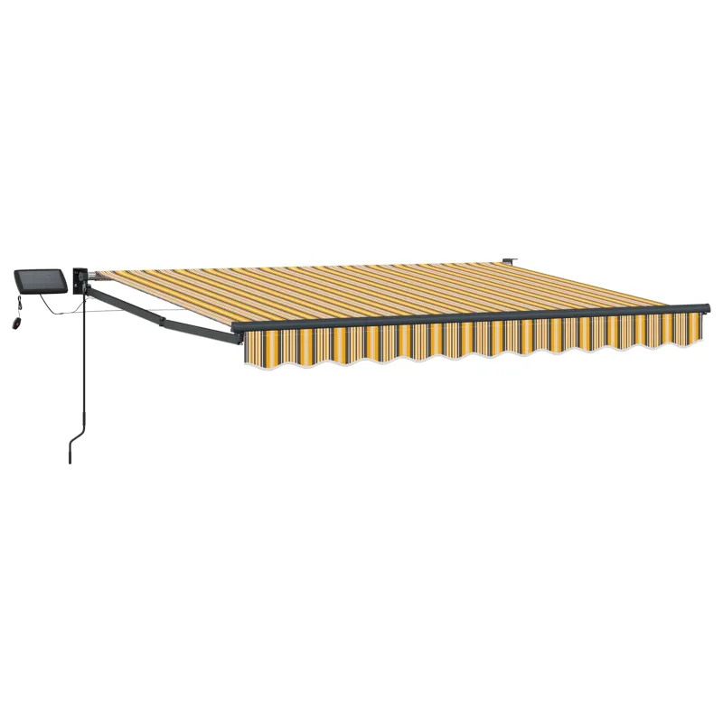 Rankinė ištraukiama markizė su LED 2,5 x 2 m