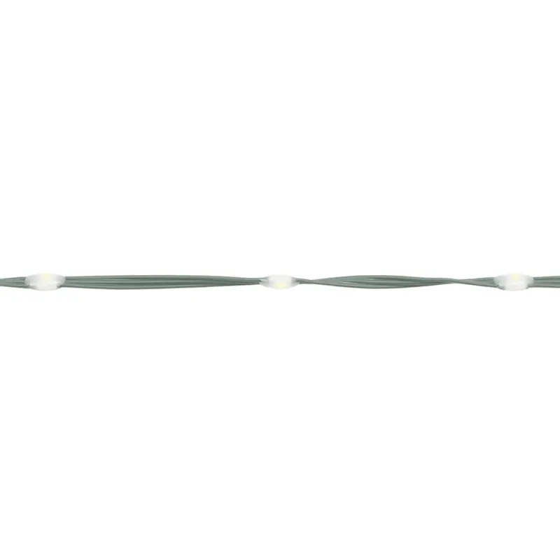 Kalėdinė eglutė, šiltai balta, 1400 LED, 160x500 cm