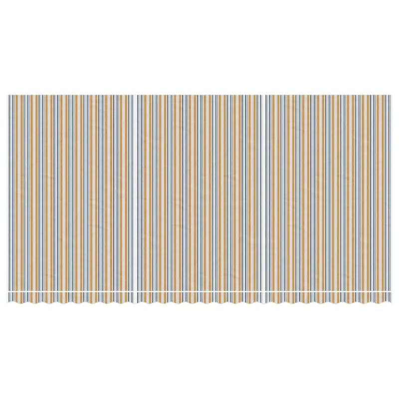 Pakaitinis audinys markizei, įvairių spalvų, 6x3m, dryžuotas