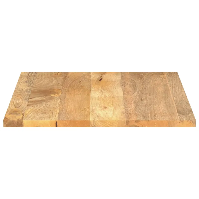 Stalviršis, 90x80x2,5 cm, stačiakampis, mango medienos masyvas