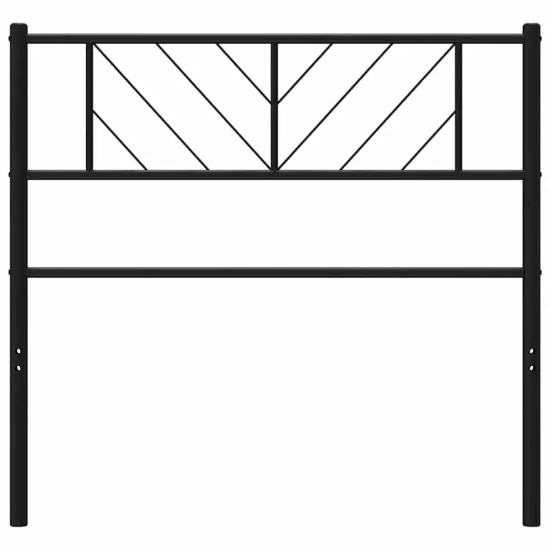 Metalinis pakaitinis galvūgalis, juodos spalvos, 100cm