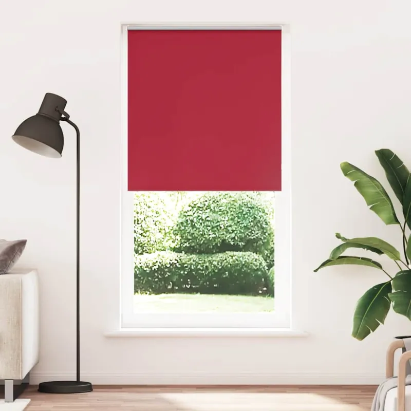 Roletas, neperšlampamas, raudonos spalvos, 105x230 cm, audinys, plotis 100,7 cm, poliesteris