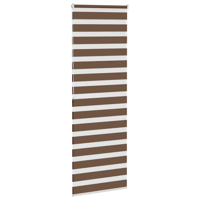 Zebro žaliuzė, ruda, 75x200 cm, audinys, plotis 70,9 cm, poliesteris