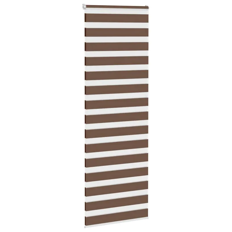 Zebro žaliuzė, ruda, 85x200 cm, audinys, plotis 80,9 cm, poliesteris