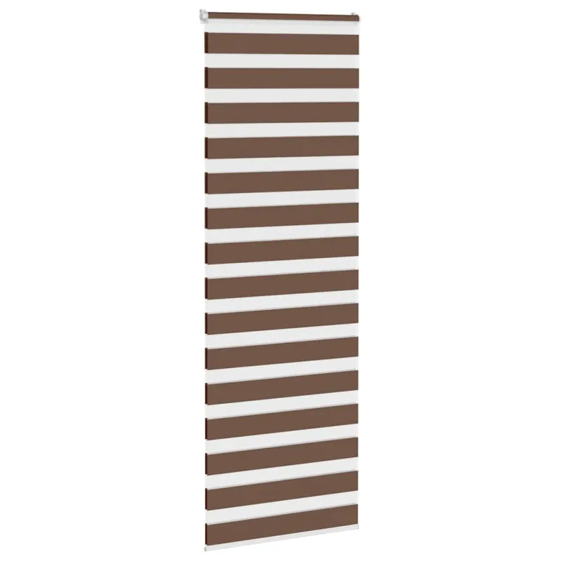 Zebro žaliuzė, ruda, 75x230 cm, audinys, plotis 70,9 cm, poliesteris