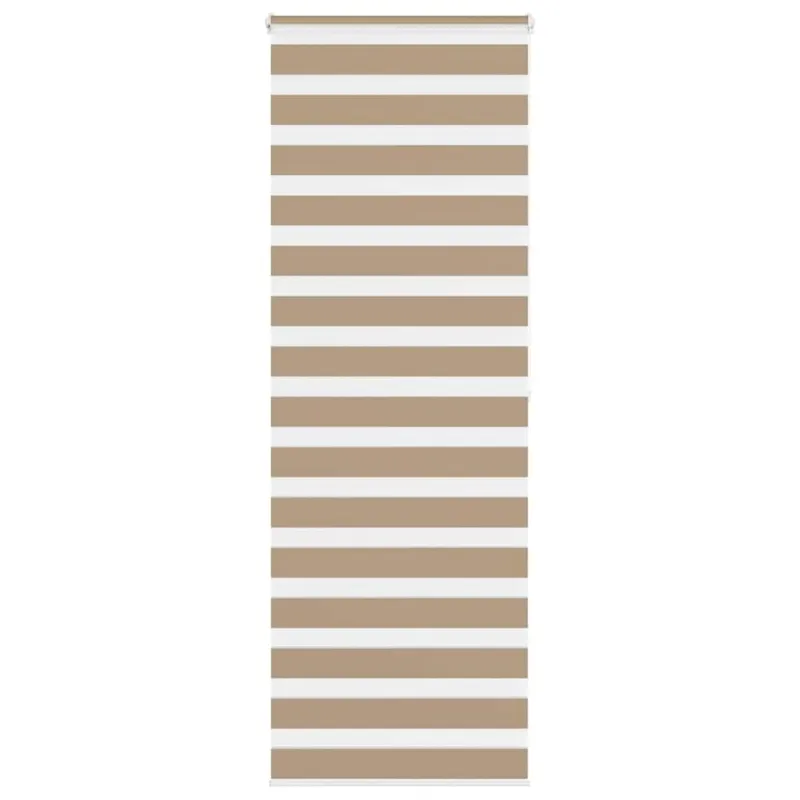 Zebro žaliuzė, smėlio rudos spalvos, 75x200 cm, audinys, plotis 70,9 cm, poliesteris