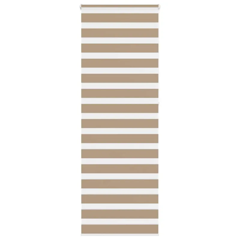 Zebro žaliuzė, smėlio rudos spalvos, 70x230 cm, audinys, plotis 65,9 cm, poliesteris