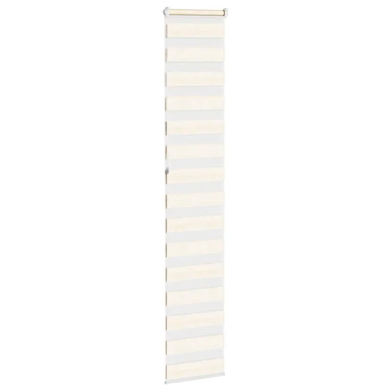 Zebro žaliuzės, marmuras, smėlio spalvos, 45x230 cm, audinys, plotis 40,9 cm, poliesteris