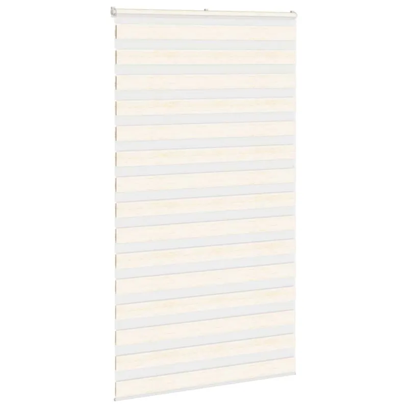 Zebrinės žaliuzės, marmuras, smėlio spalvos, 135x230 cm, audinys, plotis 130,9 cm, poliesteris
