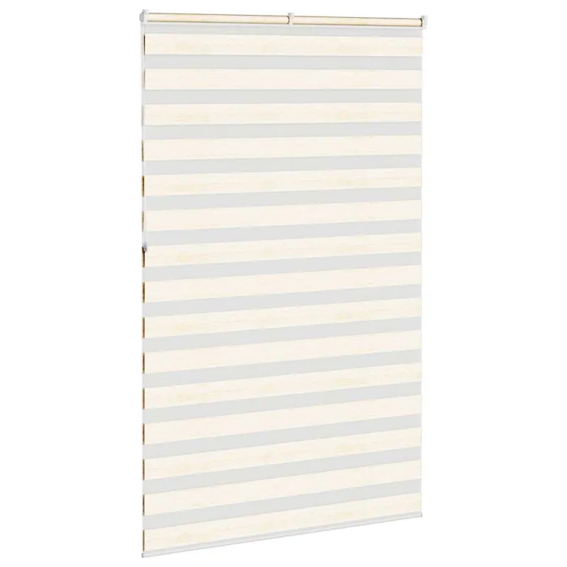 Zebrinės žaliuzės, marmuras, smėlio spalvos, 145x230 cm, audinys, plotis 140,9 cm, poliesteris