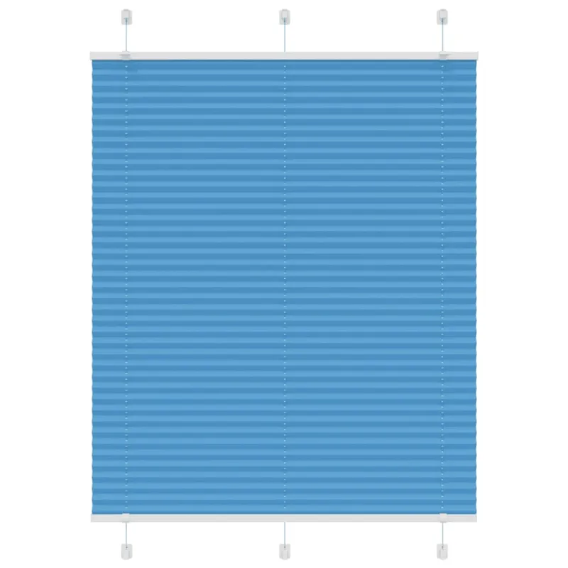 Klostuotos žaliuzės, mėlynos, 105x100 cm, audinys, plotis 104,4 cm, poliesteris