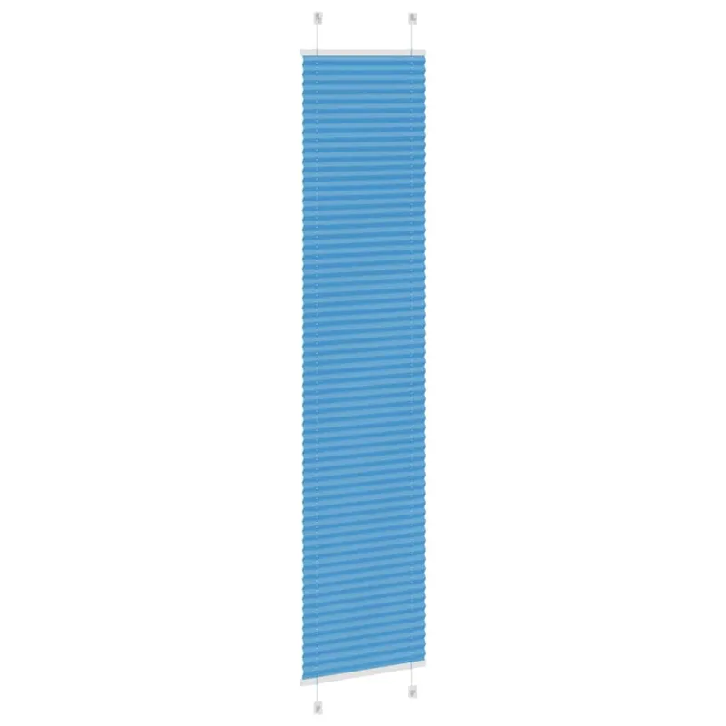 Klostuotos žaliuzės, mėlynos, 50x200 cm, audinys, plotis 49,4 cm, poliesteris