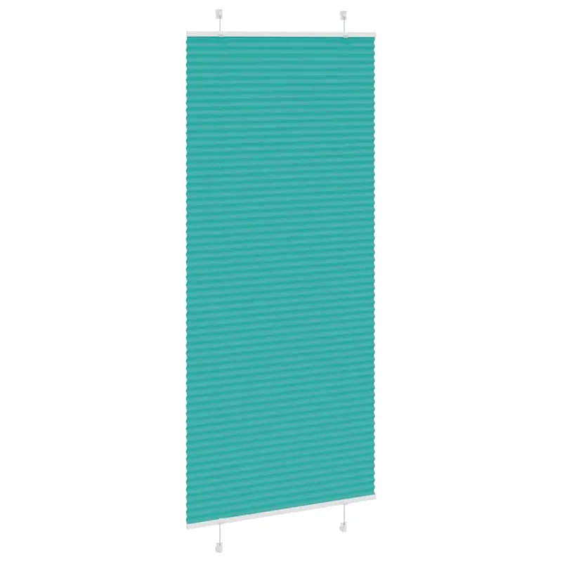 Klostuotos žaliuzės, petroletiškai žalios, 100x200 cm, audinys, plotis 99,4 cm, poliesteris