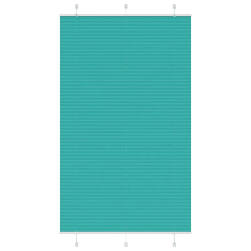 Klostuotos žaliuzės, petroletiškai žalios, 120x200 cm, audinys, plotis 119,4 cm, poliesteris