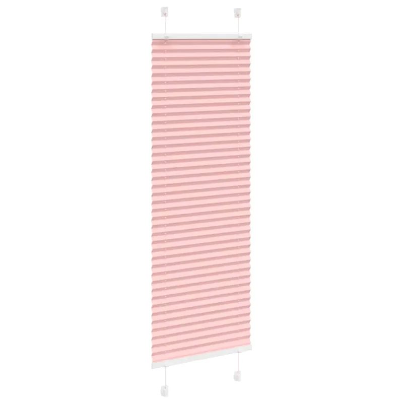 Klostuotos žaliuzės, rožinės, 40x100 cm, audinys, plotis 39,4 cm, poliesteris