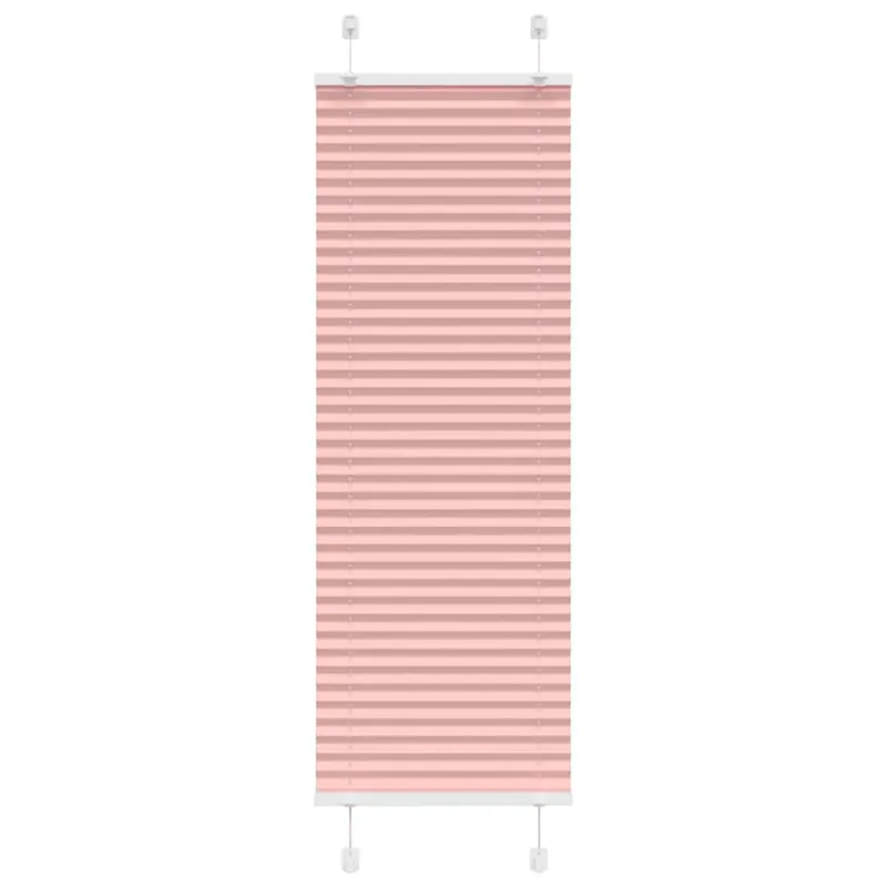 Klostuotos žaliuzės, rožinės, 50x100 cm, audinys, plotis 49,4 cm, poliesteris