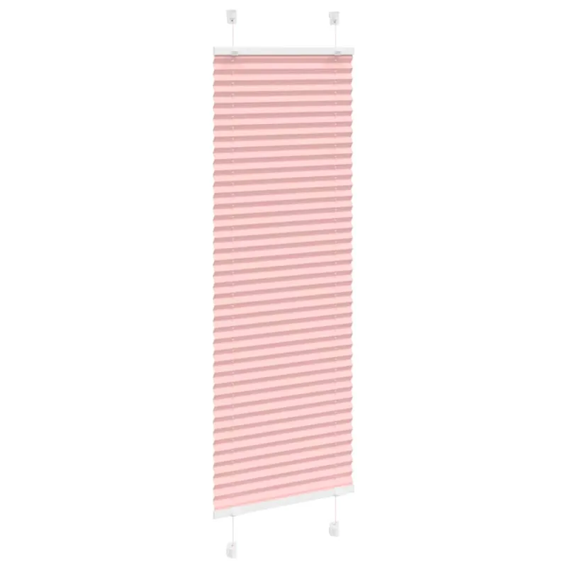 Klostuotos žaliuzės, rožinės spalvos, 40x150 cm, audinys, plotis 39,4 cm, poliesteris