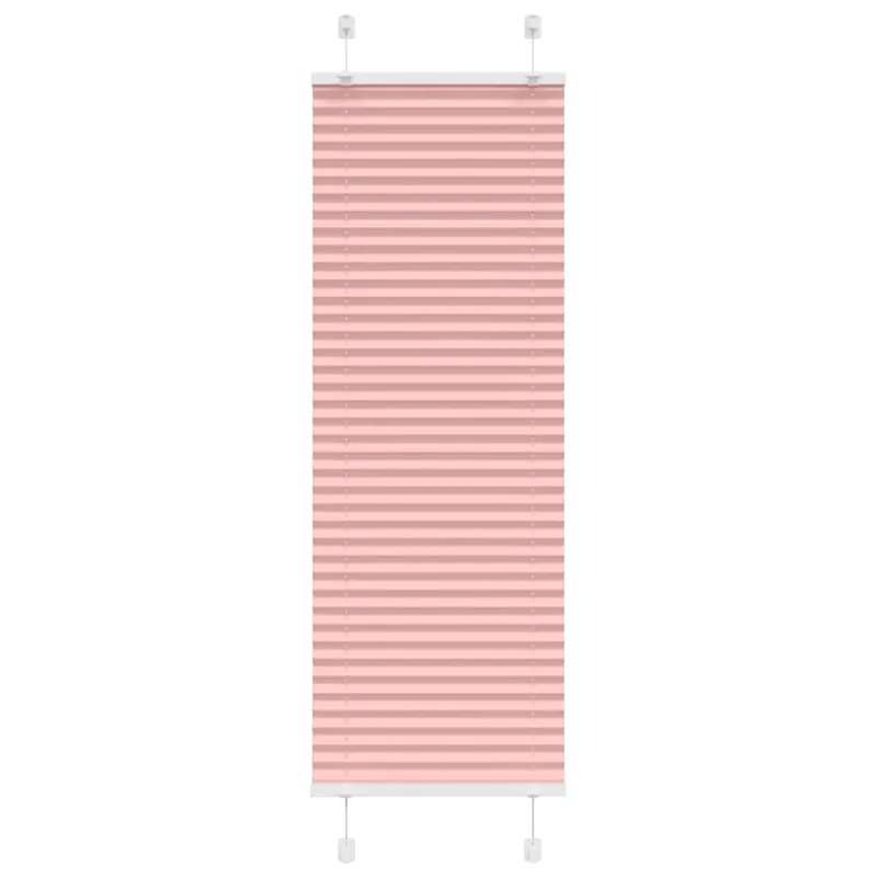 Klostuotos žaliuzės, rožinės spalvos, 45x150 cm, audinys, plotis 44,4 cm, poliesteris