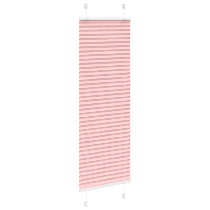 Klostuotos žaliuzės, rožinės, 50x150 cm, audinys, plotis 49,4 cm, poliesteris