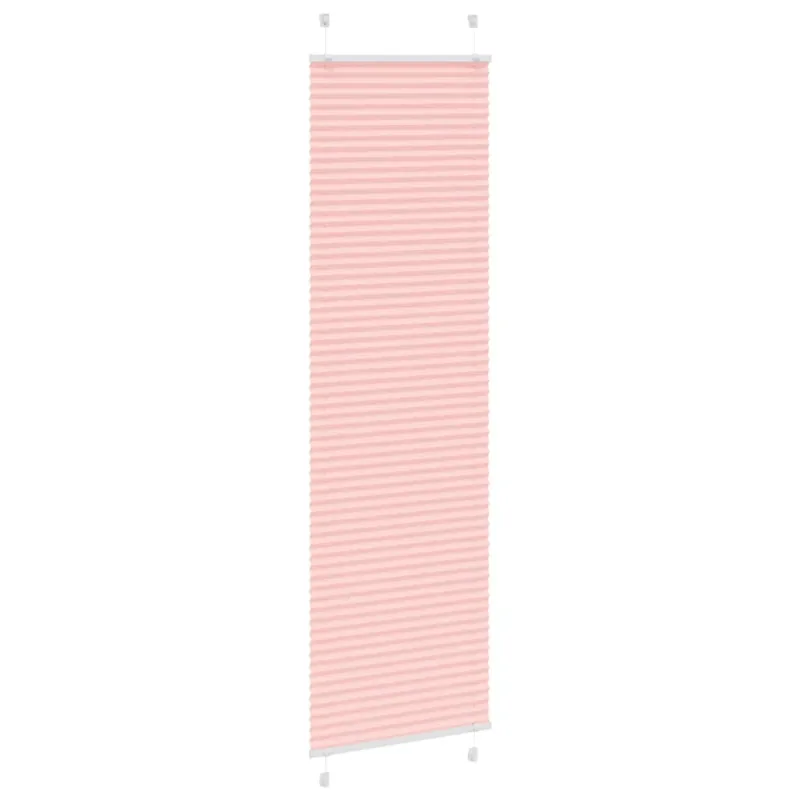 Klostuotos žaliuzės, rožinės, 60x200 cm, audinys, plotis 59,4 cm, poliesteris