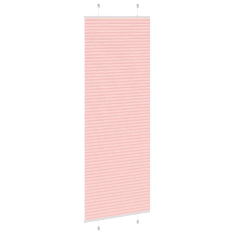 Klostuotos žaliuzės, rožinės, 70x200 cm, audinys, plotis 69,4 cm, poliesteris