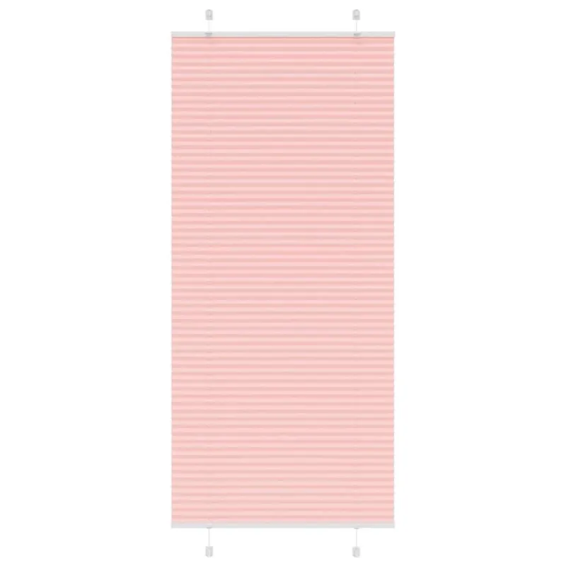 Klostuotos žaliuzės, rožinės, 100x200 cm, audinys, plotis 99,4 cm, poliesteris