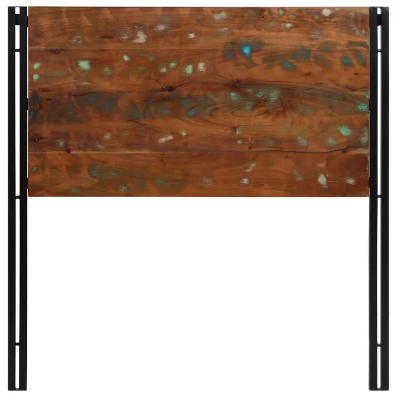 Lovos galvūgalis, 100 cm, perdirbtos ir geležinės medienos masyvas