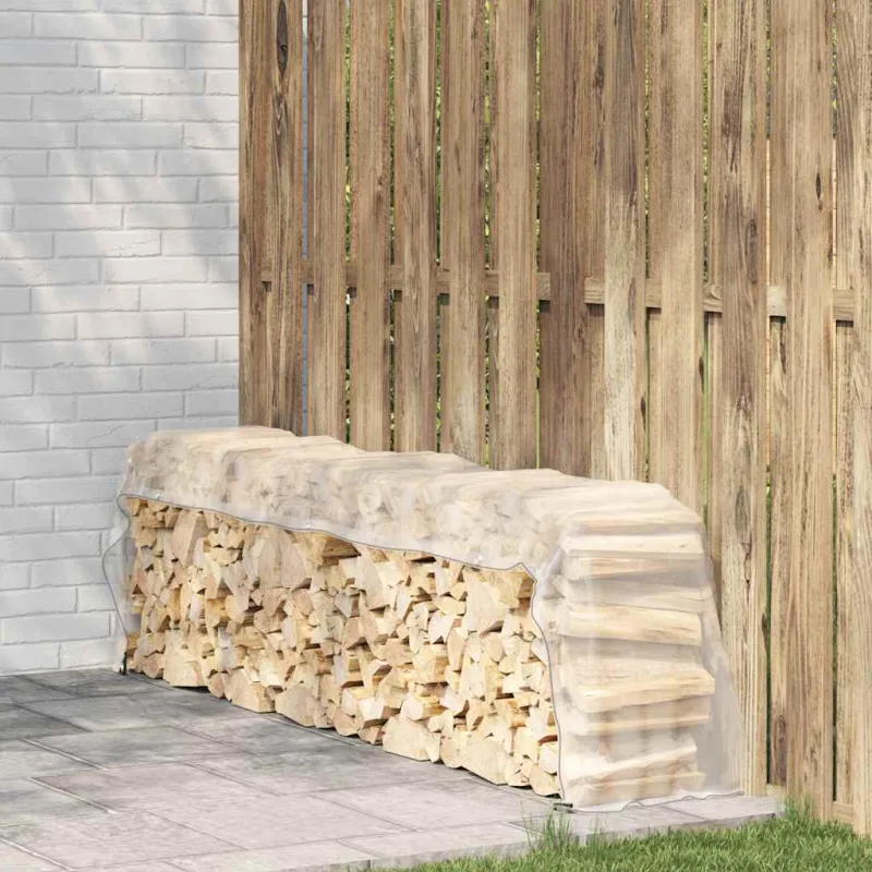 Skaidrus brezentas su kilpelėmis, 1x5 m, polietilenas
