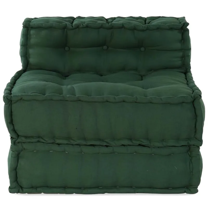 Modulinė sofa, žalia, 70x70x54 cm, audinys