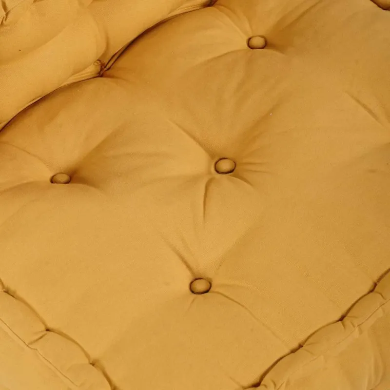 Modulinė sofa, geltona, 70x70x54 cm, audinys