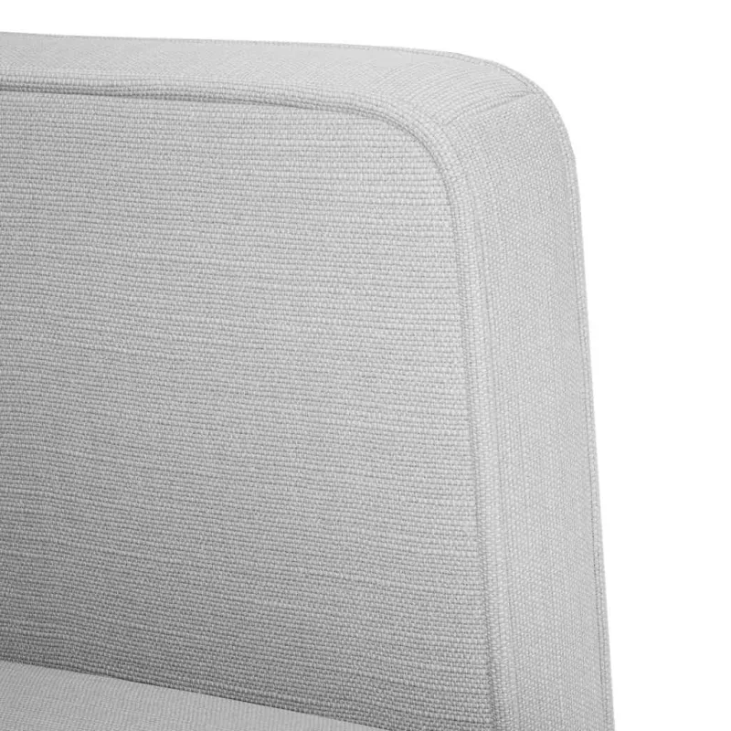 Dvivietė sofa, debesų pilka, 111 cm, audinys
