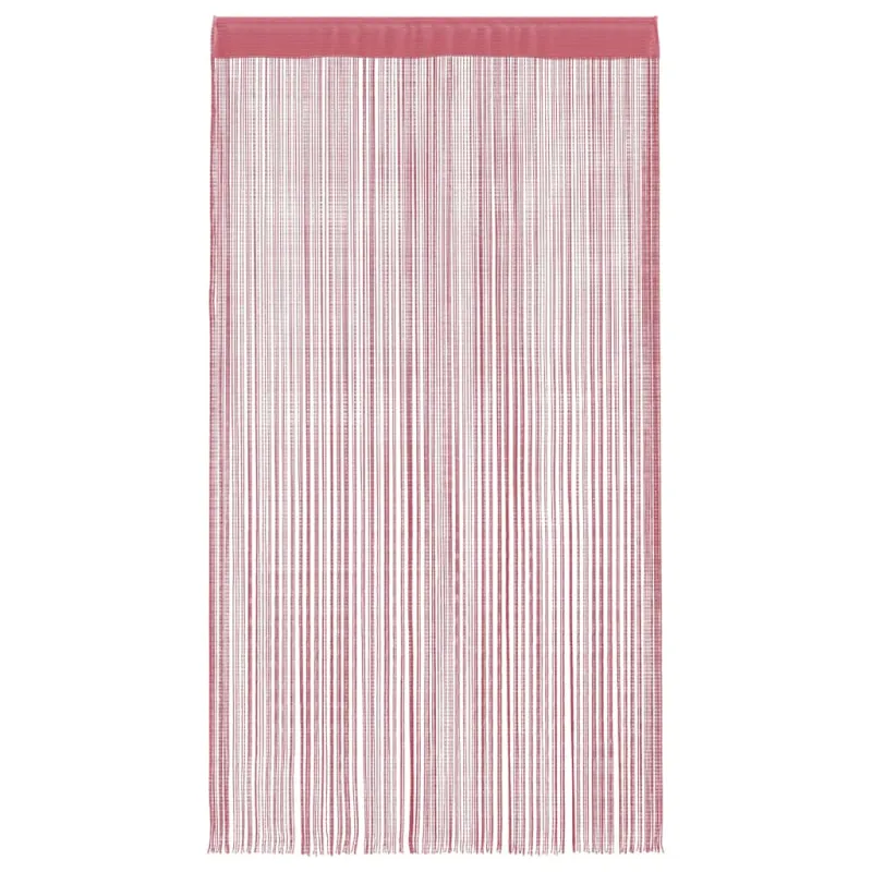 Virvelinės užuolaidos, 2 vnt., rožinės, 100x250 cm