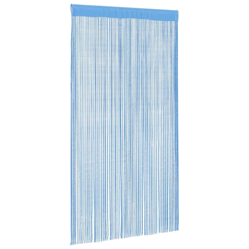 Virvelinės užuolaidos, 2 vnt., šviesiai mėlynos, 100x250 cm