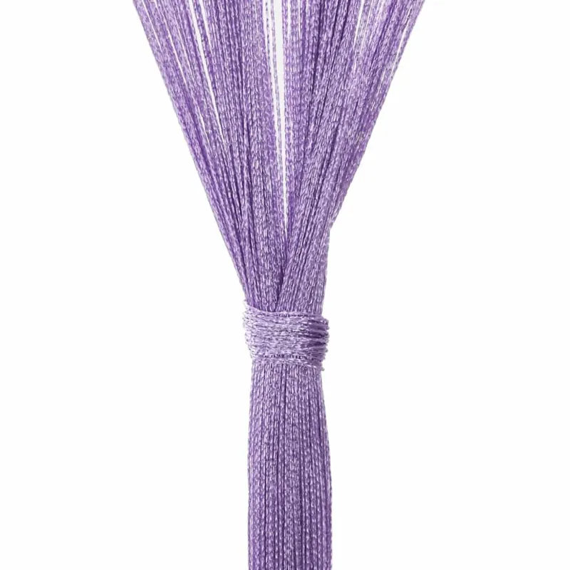 Virvelinės užuolaidos, 2 vnt., violetinės, 100x250 cm