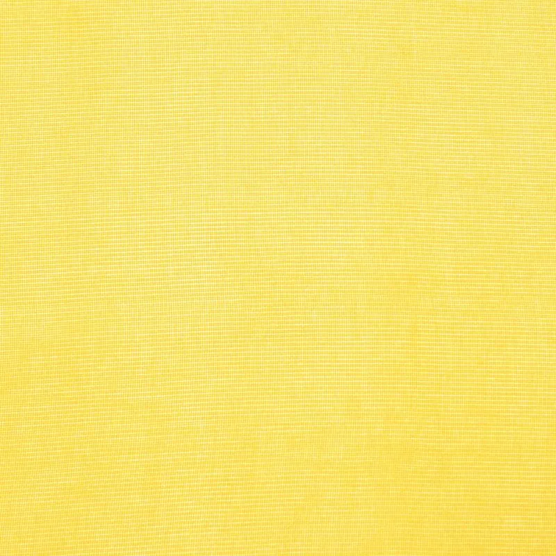 Voilės užuolaidos su kilpelėmis, 2 vnt., geltonos, 140x140 cm