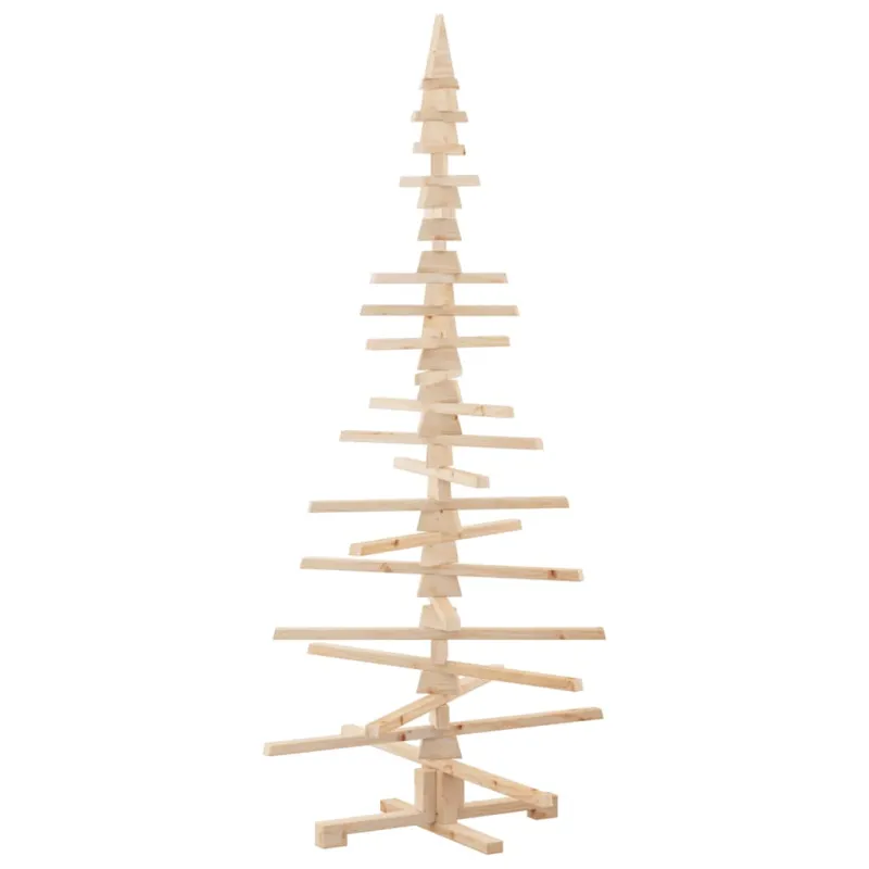 Medinė Kalėdų eglutė dekoracijai, 180 cm, pušies masyvas